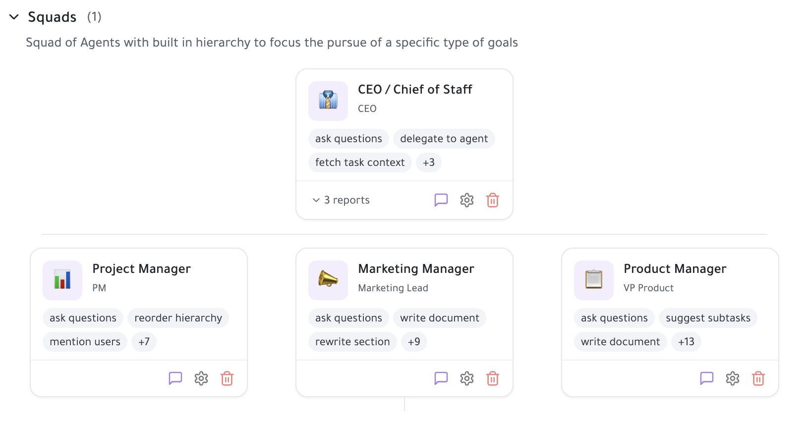 Directory of AI agents organized by role